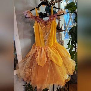 Weissman "Moon Fairies/13511" Ballet Costume, Size MA, Gold